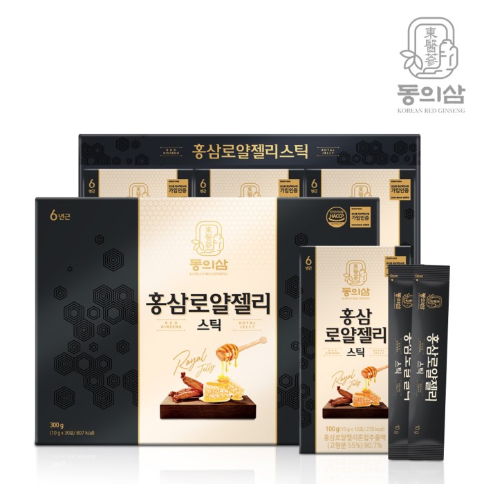 Tinh Chất Hồng Sâm Mật Ong Hàn Quốc Royal Jelly Stick - 30 Gói