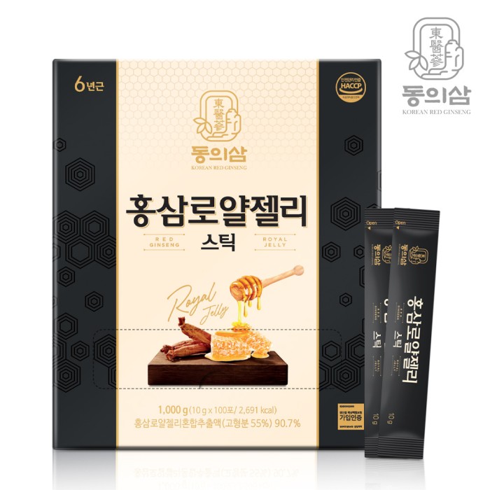 Tinh Chất Hồng Sâm Mật Ong Hàn Quốc Royal Jelly Stick - 100 Gói