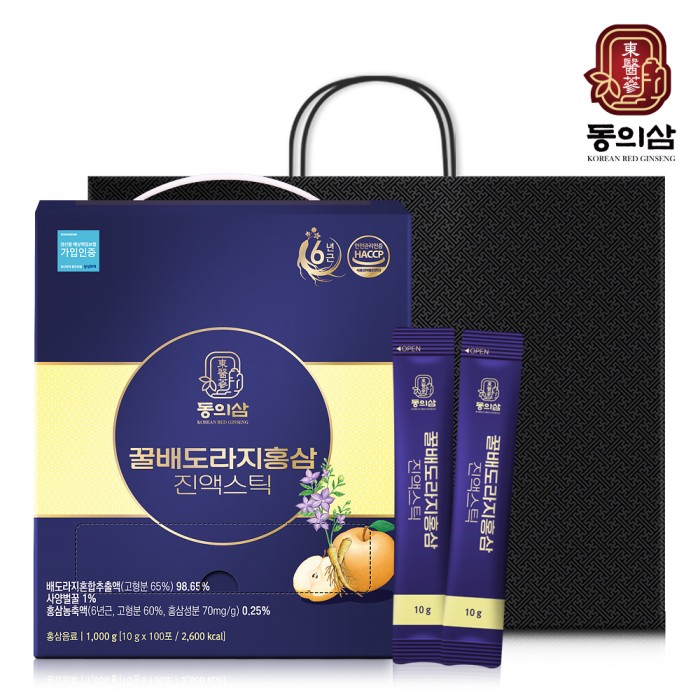 Honey pear balloon flower red ginseng Extract stick 100 bags